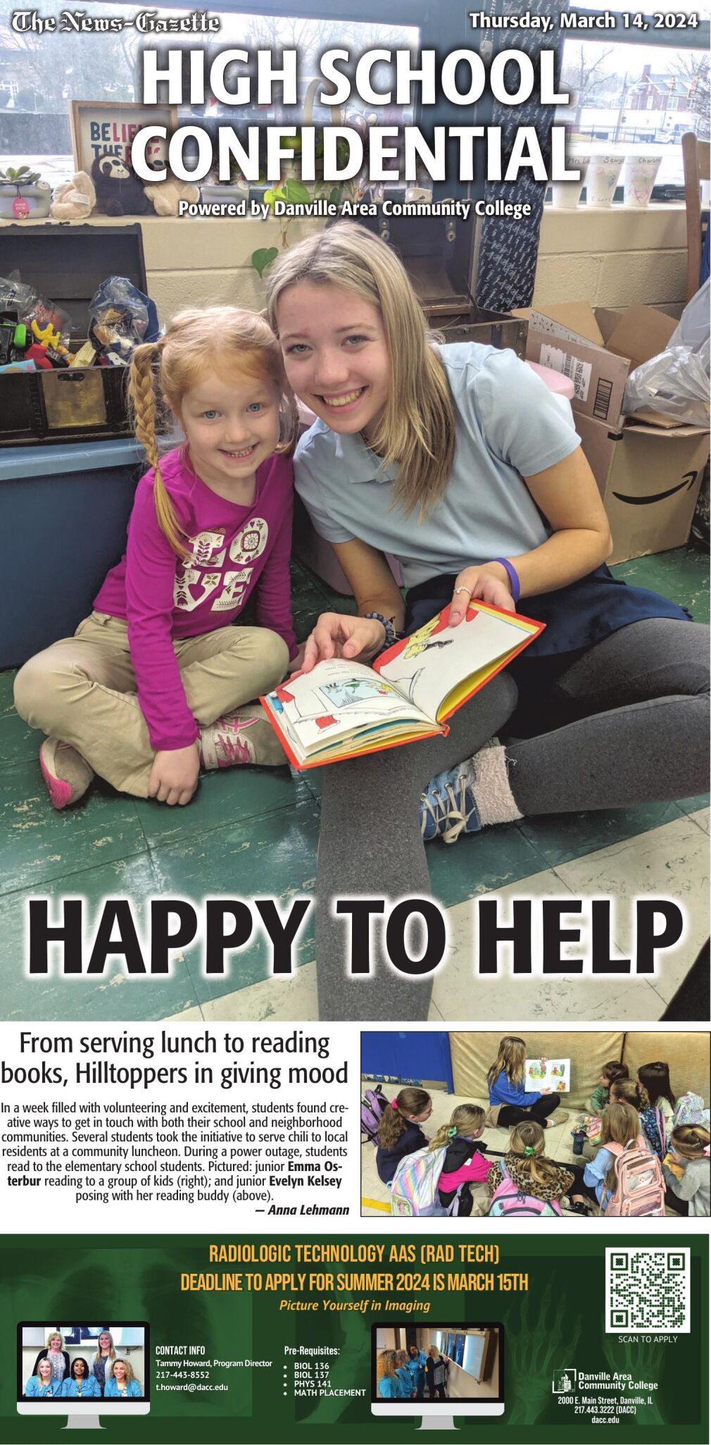 High School Confidential March 14, 2024 | Special Sections | news-gazette .com