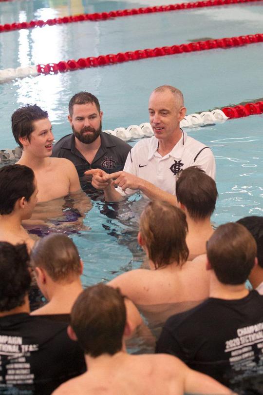 Cocoaches of the Year Champaign Central’s Dave Young, Jason Maddux