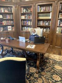 Lovie Smith home office