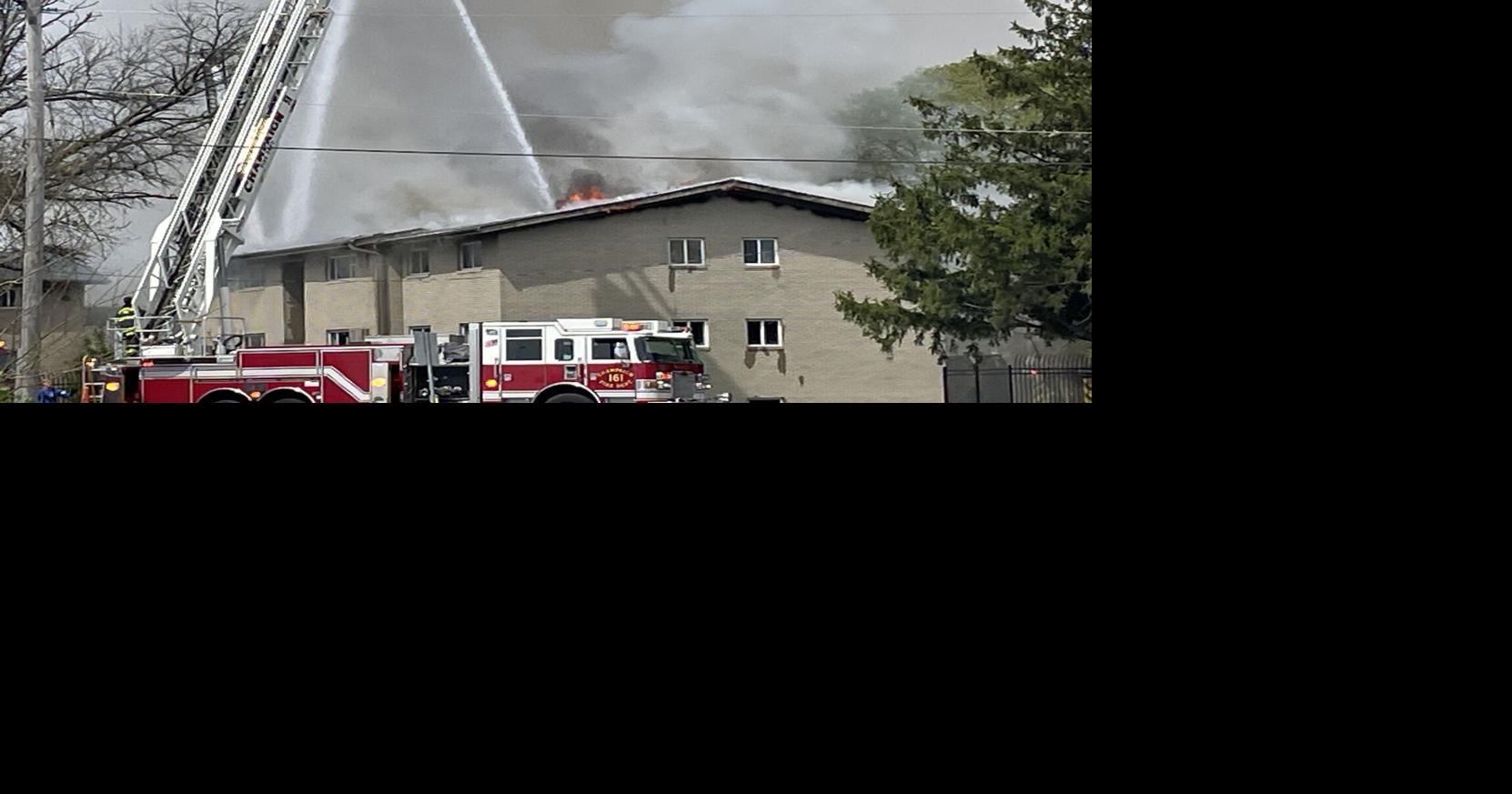 Crews battling fire at condemned apartment complex | News | news ...