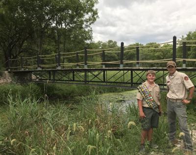 Great Outdoors Forest Glen footbridge