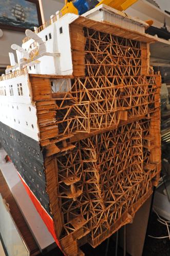 Sadorus museum crammed full of maritime history with models, texts, much more