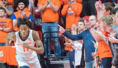 Dosunmu Turns Focus On Nba Draft But Father Doesn T Rule Out
