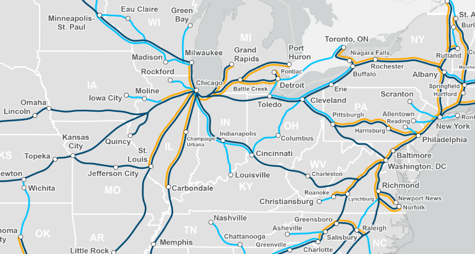 Under Biden S Infrastructure Plan Amtrak Could Add More Service Through C U Transportation News Gazette Com