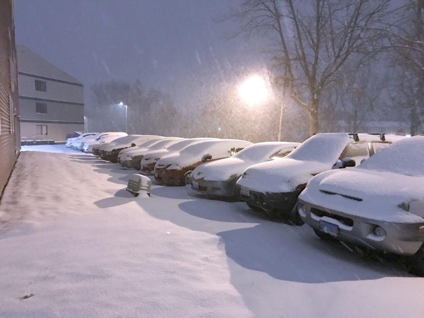 Update 2 To 3 Inches Of Snow Reported In Champaign County News