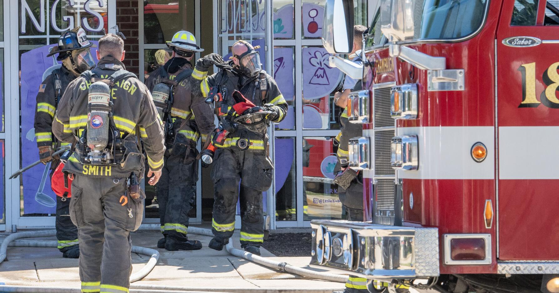 Fire at Champaign school quickly extinguished, ruled accidental - Vimarsana News