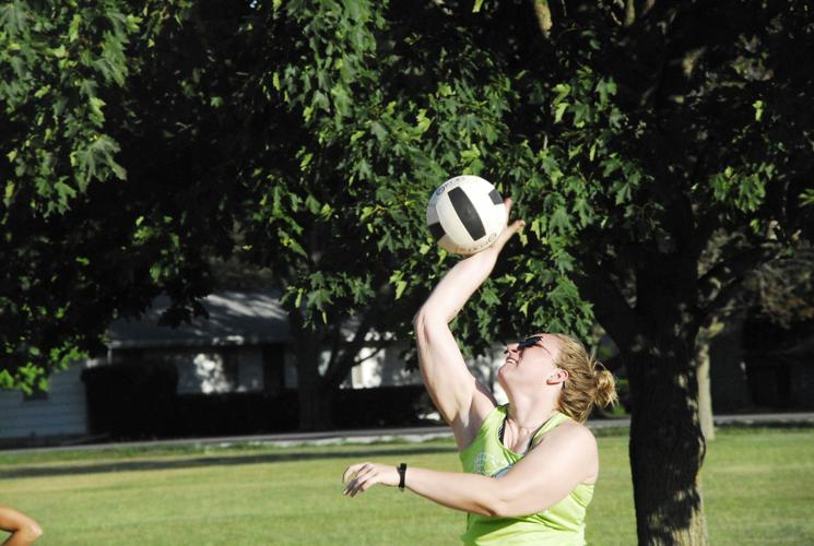 Paxton Park District Sand Volleyball League Block Party vs. Monical's