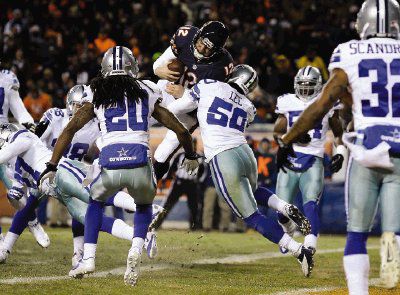 Josh McCown leads flawless Bears' offense to 45-28 rout of Cowboys