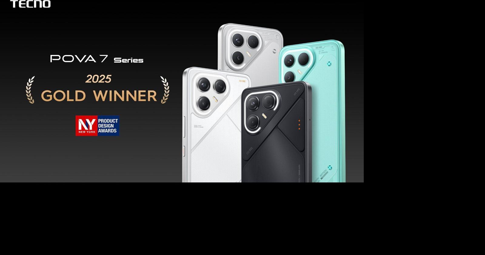 TECNO POVA 7 Series Earns Global Awards for Trendy, Futuristic Design |