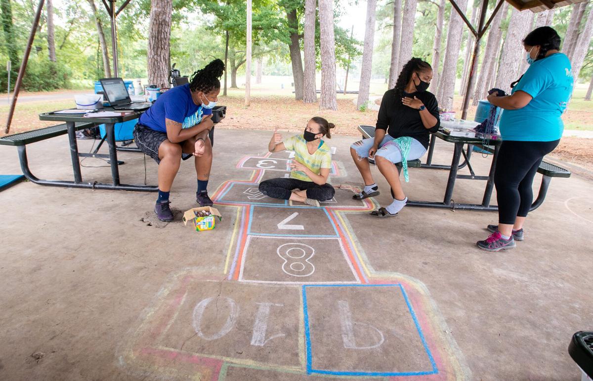 BLM C.A.R.E.S. Arts and Crafts at Stamper Park event