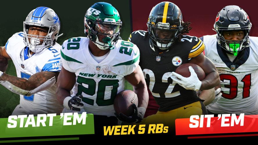 Fantasy Football Start 'Em Sit 'Em 2022 NFL Week 9: Running back rankings