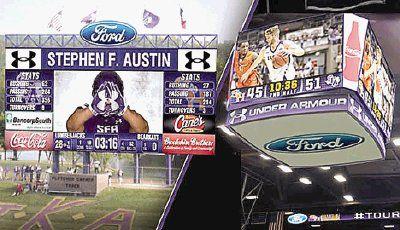 Sfa To Upgrade Football Basketball Scoreboards Volleyball