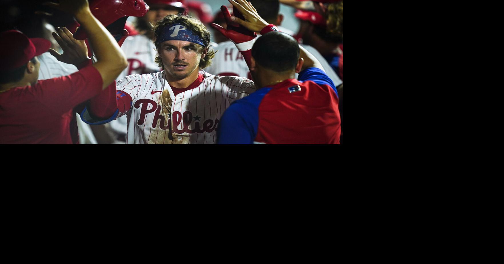 Stott's go-ahead three-run homer, 07/25/2022