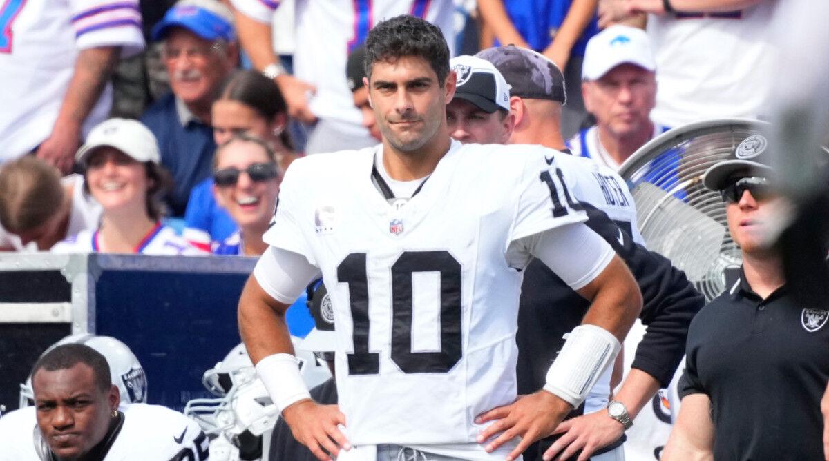 Raiders Make Jimmy Garoppolo Injury Decision Ahead of Sunday Game at  Chargers, Sports-illustrated