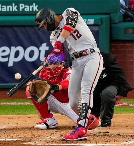 Arizona Diamondbacks' Lourdes Gurriel Jr. prepares to play a