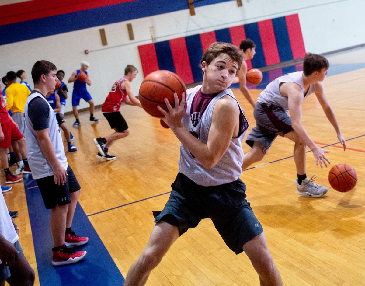 Et Basketball Photos Ostertag Visits Lcs For Three Day Camp