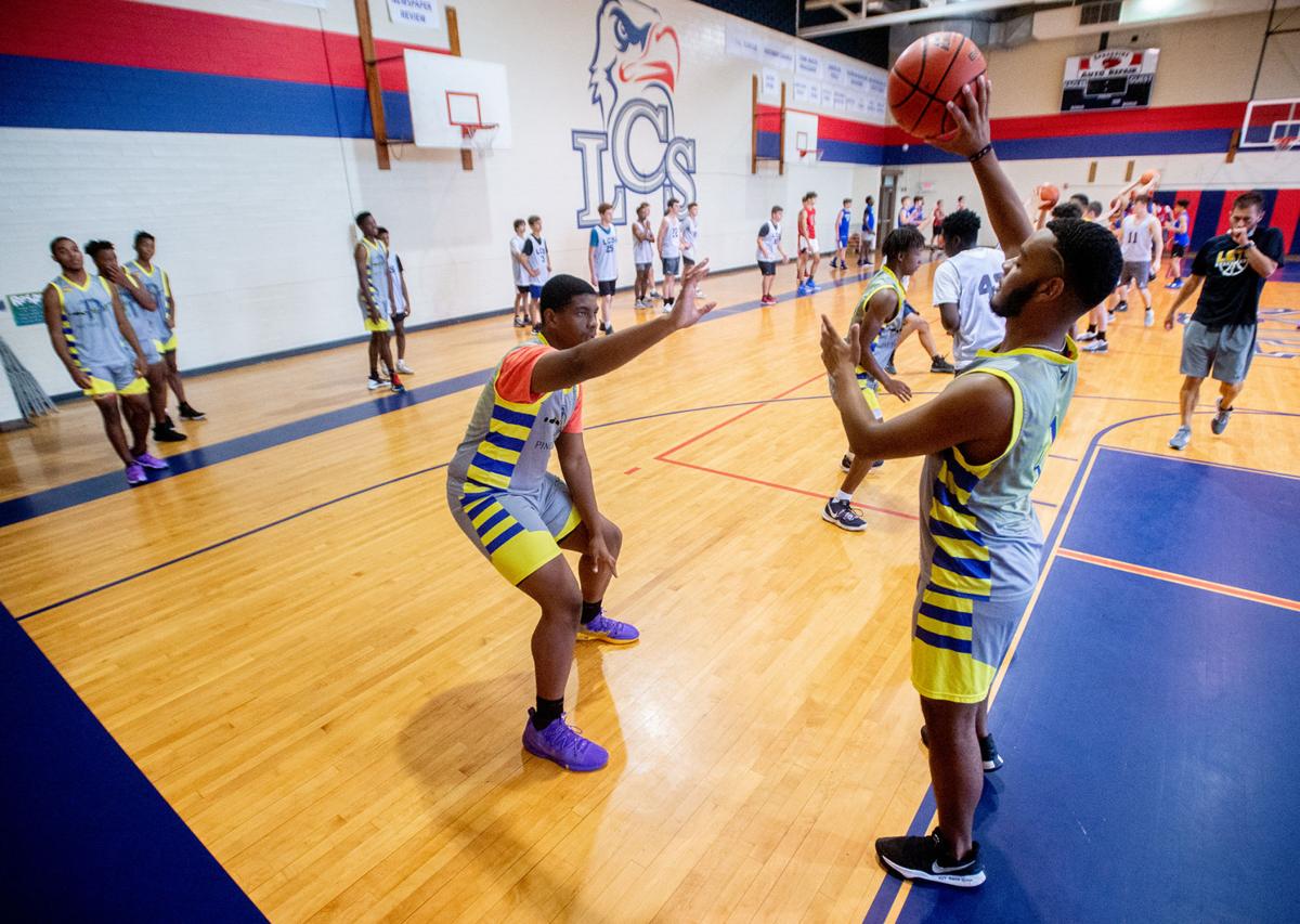 Et Basketball Photos Ostertag Visits Lcs For Three Day Camp