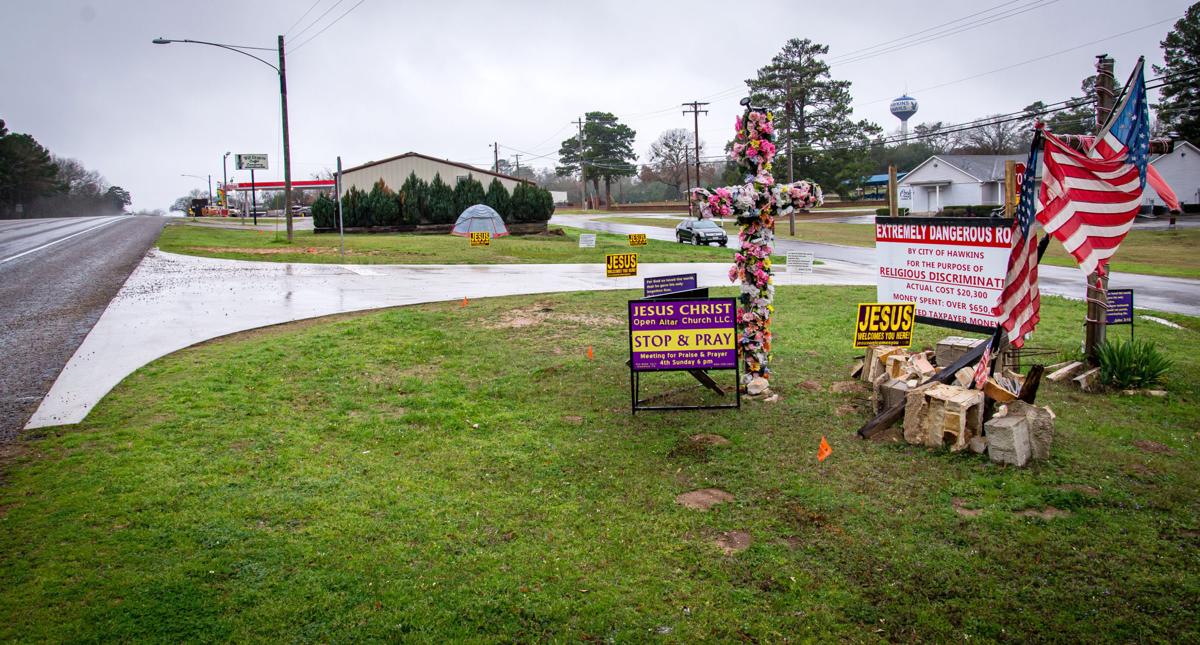 Hawkins Jesus Sign