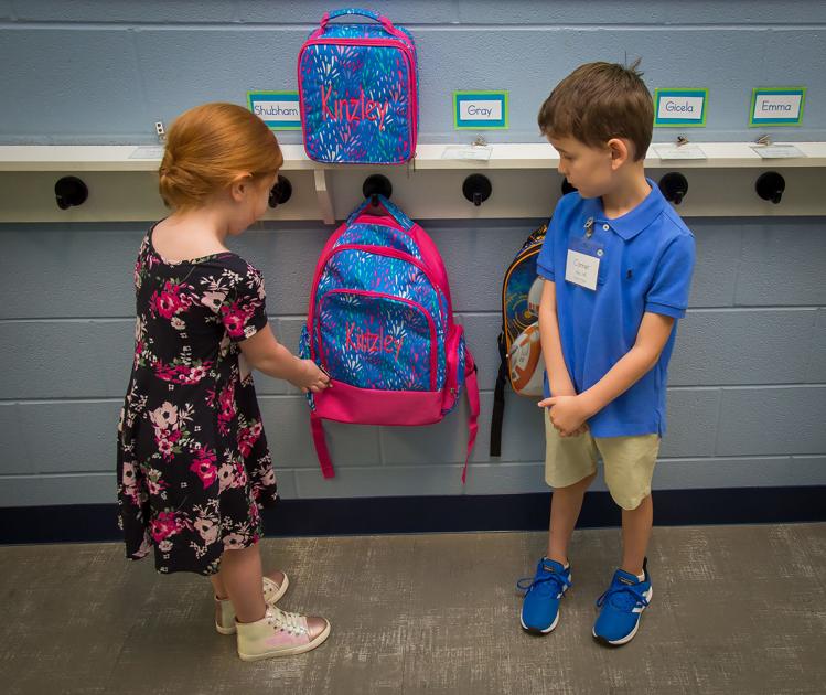 Spring Hill ISD kindergartners get through first-day jitters