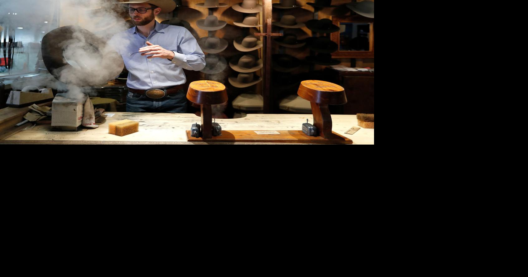 Eddy Bros Destry Wool Felt Western Hat: Size: XL Pecan