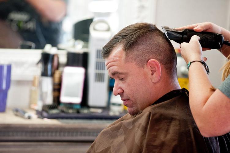 Longview police show appreciation for free haircuts | Local News | Longview police show appreciation for free haircuts | Local News |