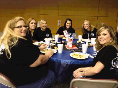 Pictured are Susan Caruso Jennifer Dollins Lisa Haley Victoria