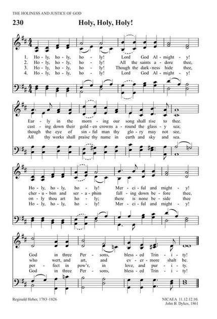Greatest Hymn Of All Time Holy Holy Holy Religion News