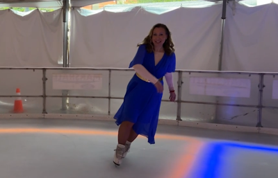 Ukrainian-American ice skater Oksana Baiul