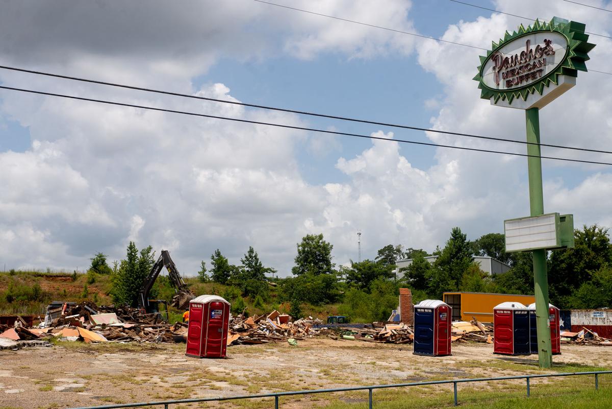 Former Pancho S Mexican Buffet Building On Texas 31 Demolished Local News News Journal Com