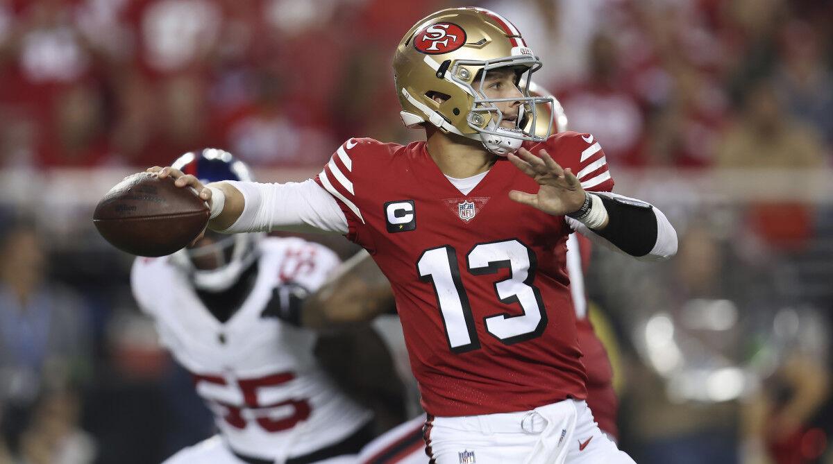 49ers game grades: A remarkable first start for Brock Purdy