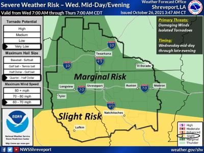 Severe Storms Wednesday