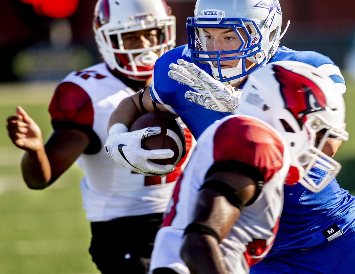 No 17 Kilgore College Rolls To 49 24 Win Over Trinity Valley