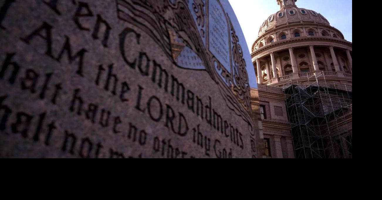 Another suit seeks to block Texas’ Ten Commandments law