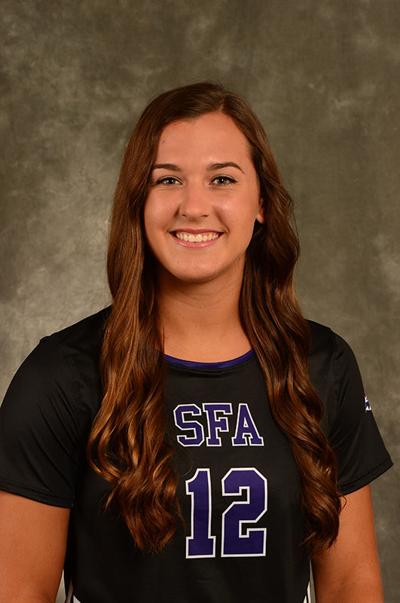 ET Volleyball: SFA's Hollas named to preseason All-Southland team ...