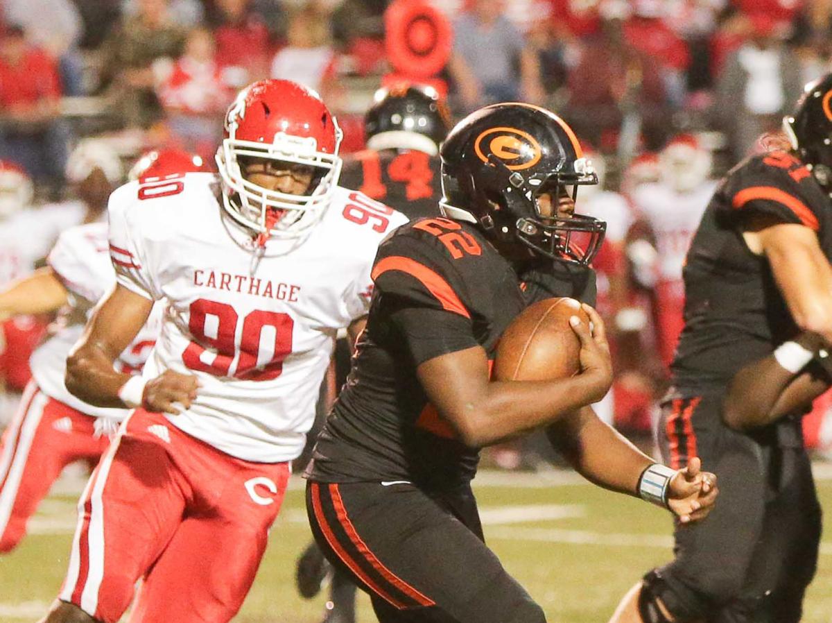 Et Football Carthage Strolls To 66 14 Win Over Gilmer Etvarsity