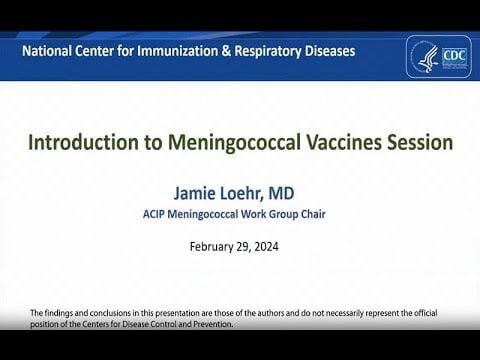 Feb 29 2024 ACIP Meeting Meningococcal Vaccines