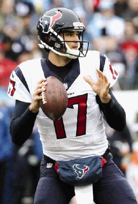 Brock Osweiler to start for Texans against Raiders - The Boston Globe