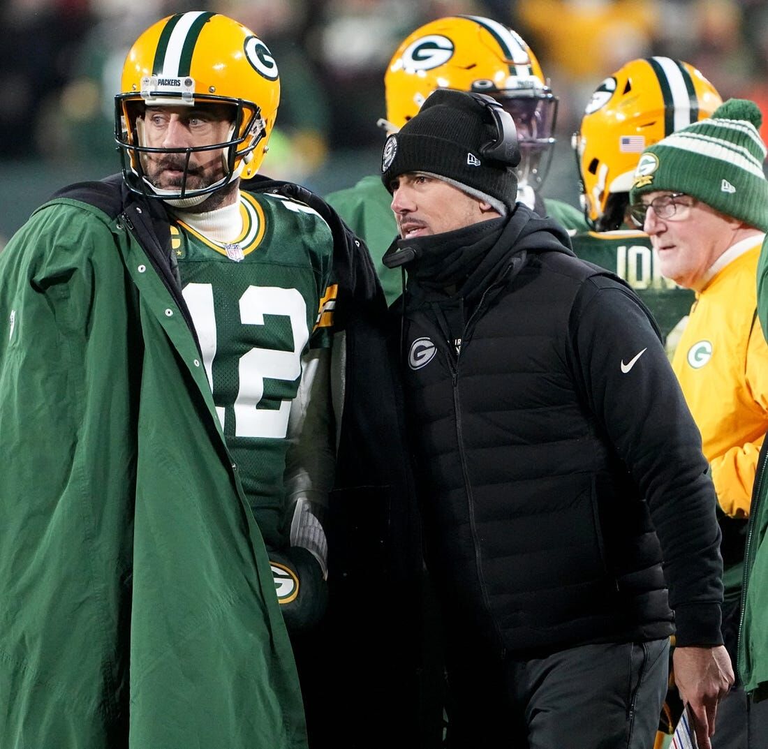 Aaron Rodgers' October 2, 2011 game worn jersey, and Jordy