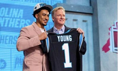 Carolina Panthers select Alabama quarterback Bryce Young with No. 1 pick in  the NFL draft