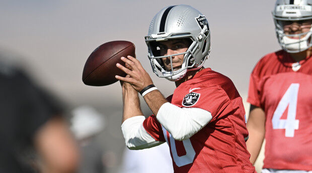 Quarterback Jimmy Garoppolo talks his first game as a Raider, the