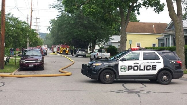 Crews fight La Crosse house fire | Local News | news8000.com