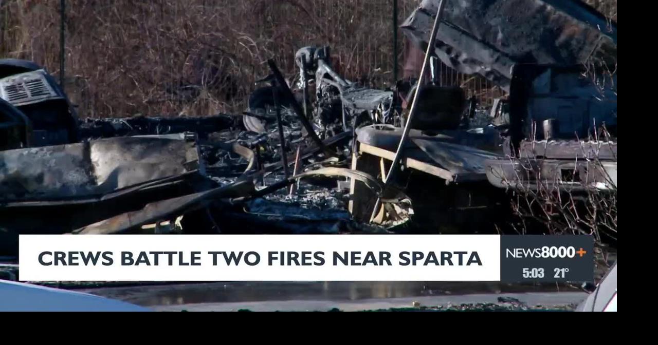 Crews battle two fires in Sparta | News | news8000.com