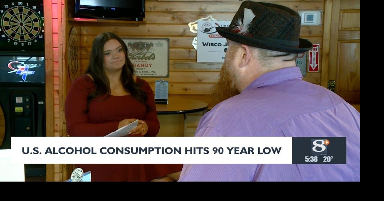 U.S. Alcohol Consumption Hits 90 Year Low