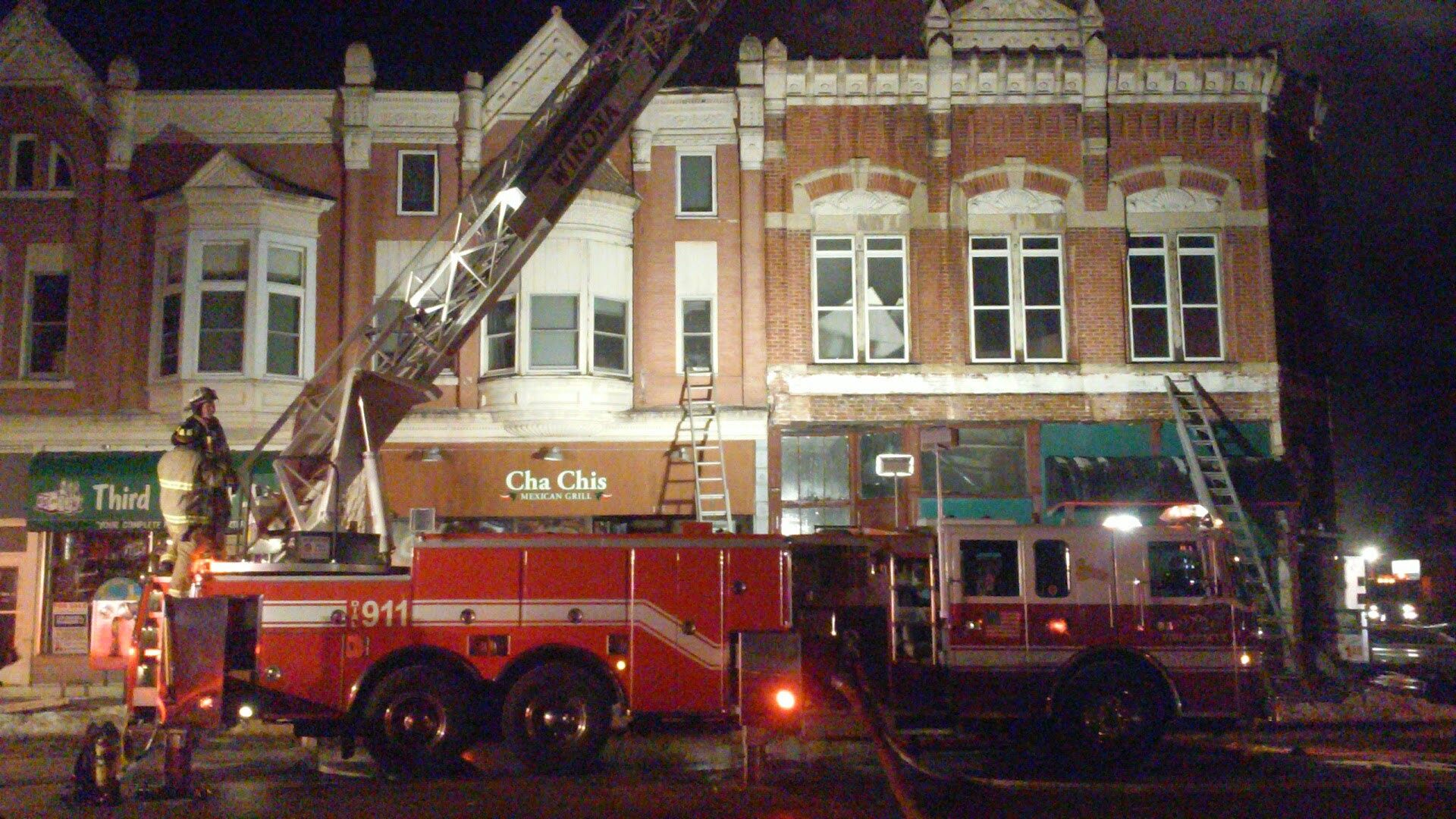 Firefighters battle overnight fire in downtown Winona Local News