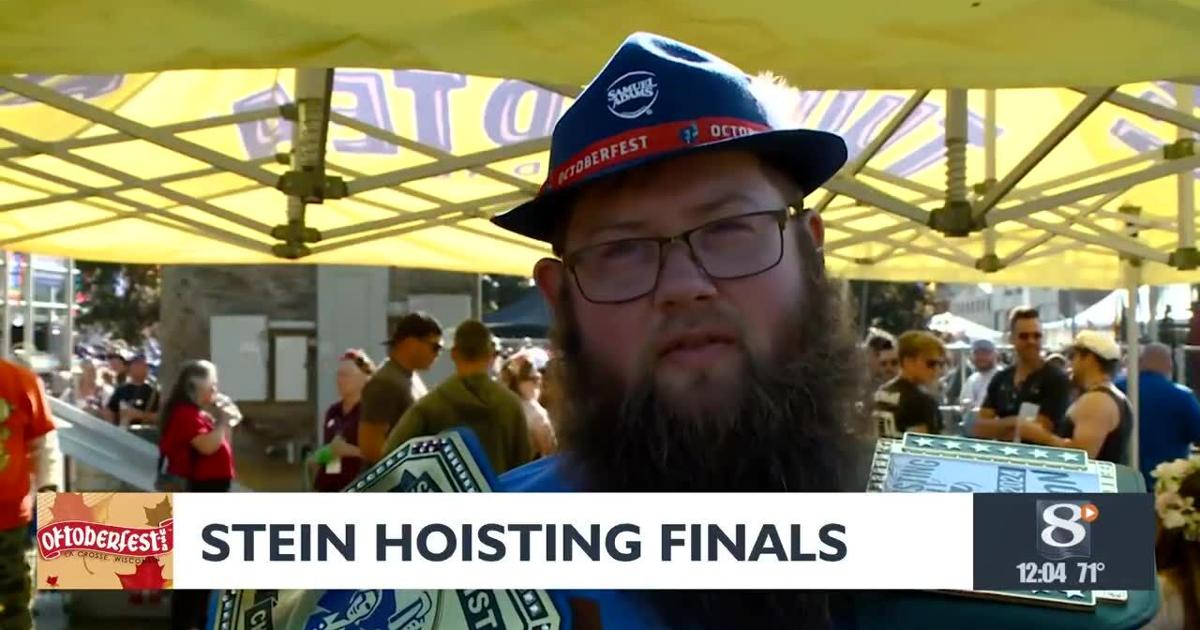 String Hoisting Oktoberfest stein hoisting contest | News | news8000.com