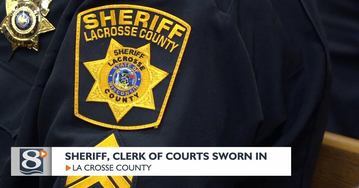 New La Crosse County Sheriff Clerk of Courts sworn in to office La New La Crosse County Sheriff Clerk of Courts sworn in to office La