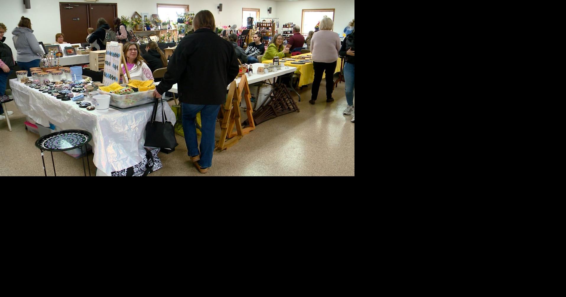 Local artisans showcase handmade goods at Holmen spring craft show