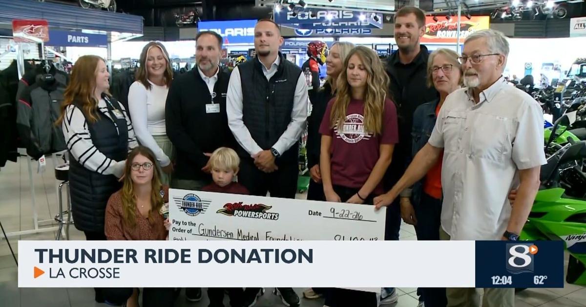 Thunder Beat Rides Thunder ride donation | News | news8000.com