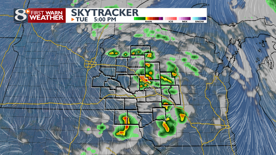 Thunderstorms Possible Later Today | | news8000.com