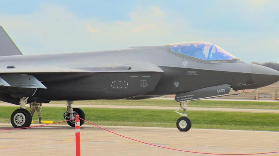 'One of the most exciting days in Fighter Wing history' F35 jets